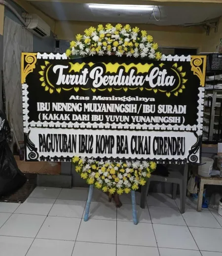 Papan Bunga Duka Bakti Jaya